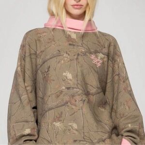 Dairy Boy Diana Roll Neck Camo